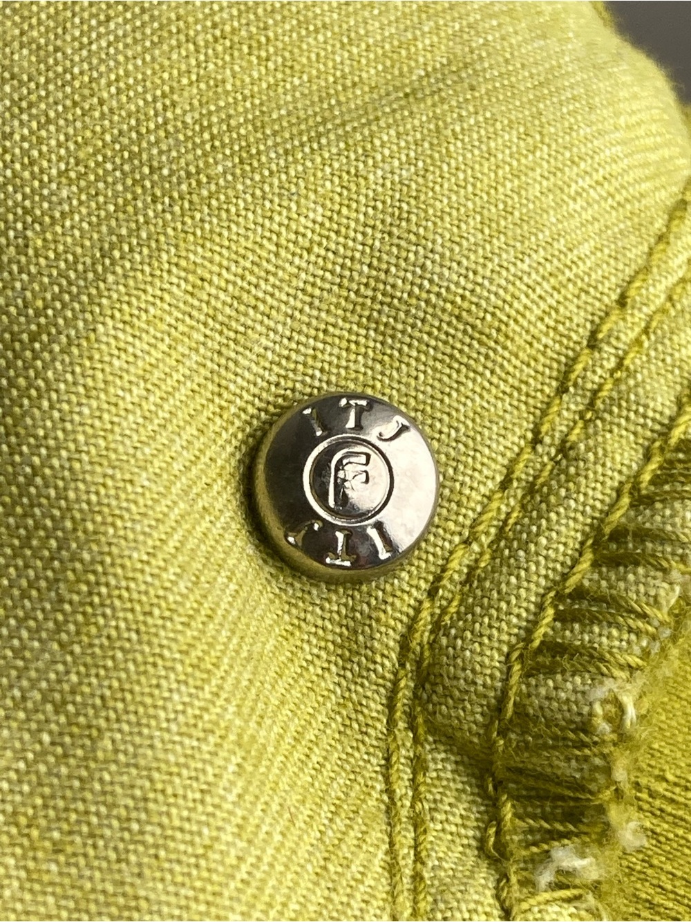 Gianfranco Ferré Jeans Chartreuse Satin Trousers - Picture 12 of 14